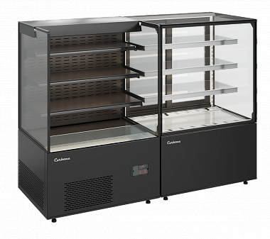 Витрина кондитерская Carboma KC71-110 VV 1,2-2 (открытая)(П0000009879.2680) от интернет-магазина Climateon