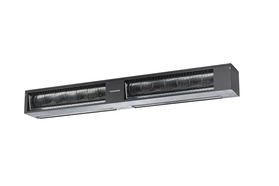 Водяная тепловая завеса Tropik Line X550W20 Black от интернет-магазина Climateon