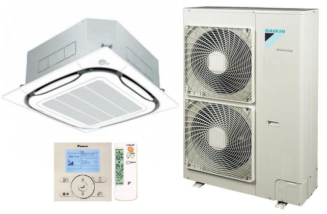 Кондиционер кассетный Daikin FCQHG140F/RZQSG140L9V1 от интернет-магазина ClimateON