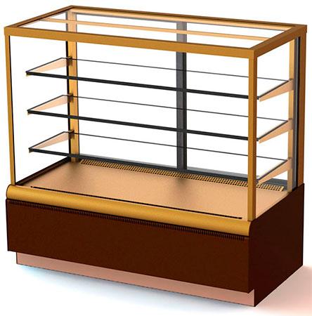 Витрина кондитерская Carboma KC70 VV 0,9-1 Standard (ВХСв - 0,9д Cube Люкс)(1800037p) от интернет-магазина Climateon