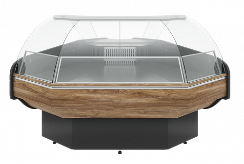 Витрина холодильная Carboma G120 VV-5 KombiLux (внешний угол, динамика)(П0000006898.1018) от интернет-магазина Climateon